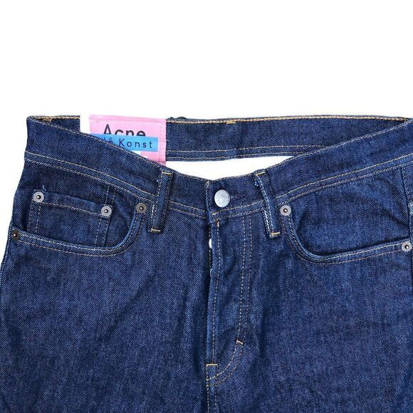Acne Studios Jeans Size 28 River Indigo Blue - Picture 11 of 11